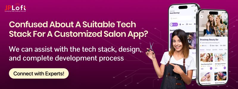 Create a Salon App CTA